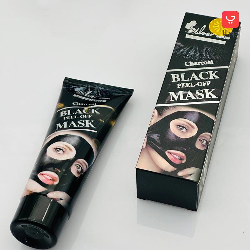 ماسک زغالی پیل آف برند سیلور مون Silver Moon Black Peel Off